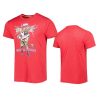 49ers george kittle scarlet nfl blitz homage t shirt