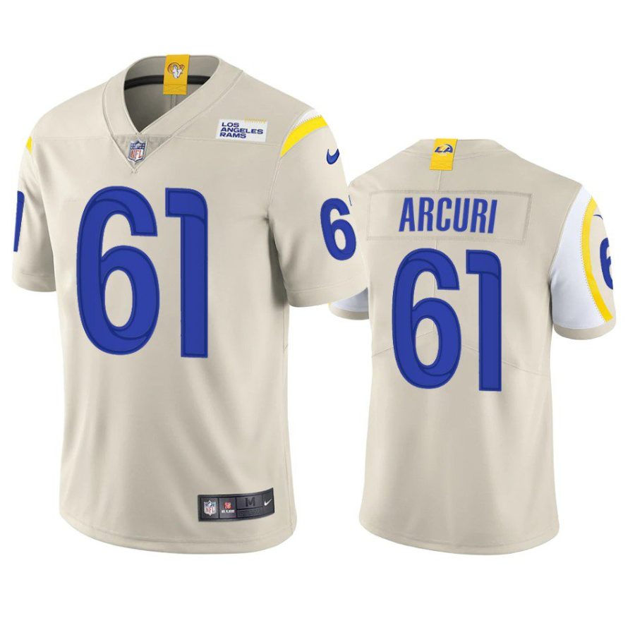 a.j. arcuri rams bone vapor jersey