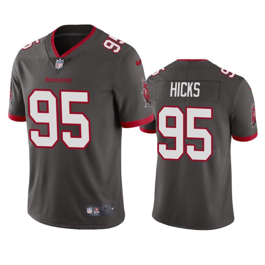 akiem hicks buccaneers pewter vapor jersey