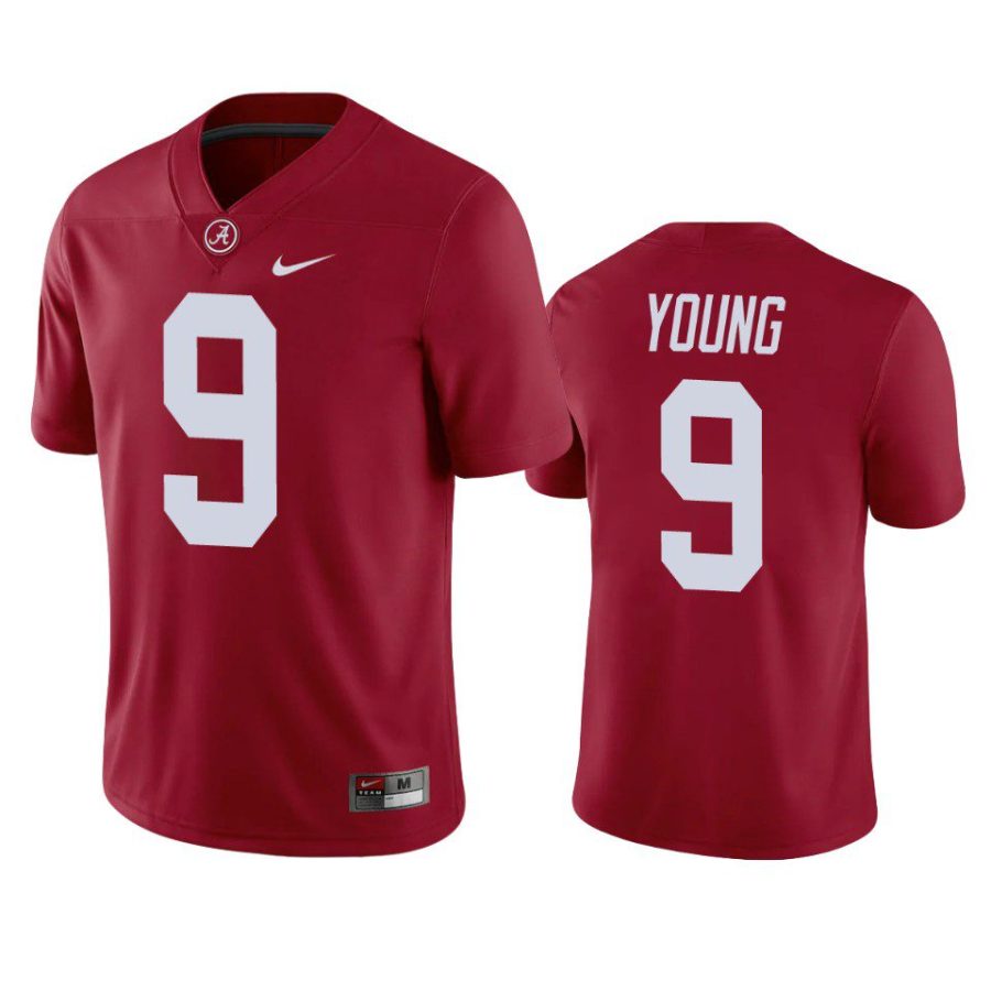 alabama crimson tide bryce young crimson game jersey