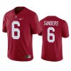 alabama crimson tide trey sanders crimson game jersey