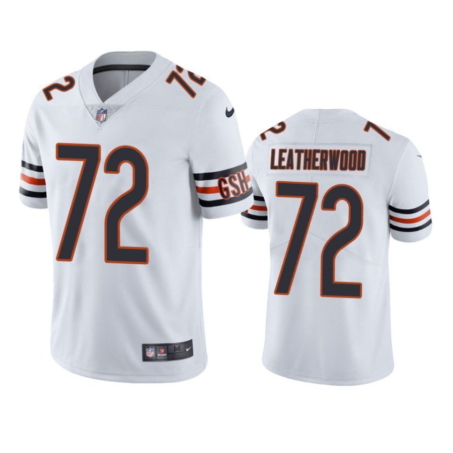 alex leatherwood bears white vapor limited jersey