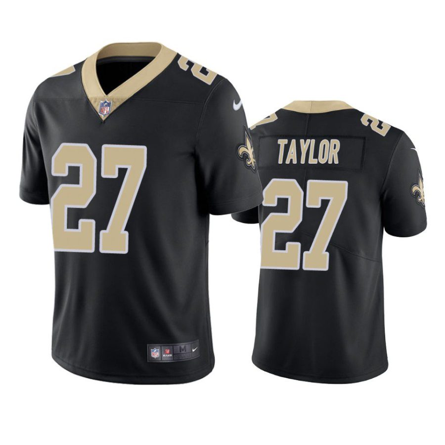 alontae taylor saints black vapor jersey