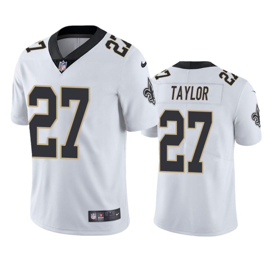 alontae taylor saints white vapor jersey