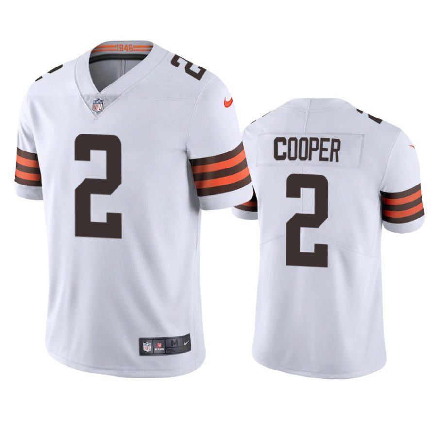 amari cooper browns white vapor jersey