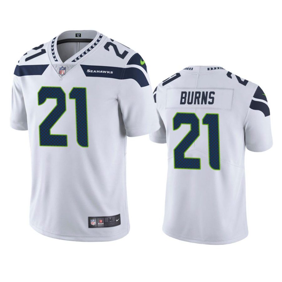 artie burns seahawks white vapor jersey