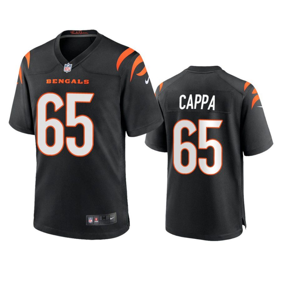 bengals alex cappa game black jersey 0a