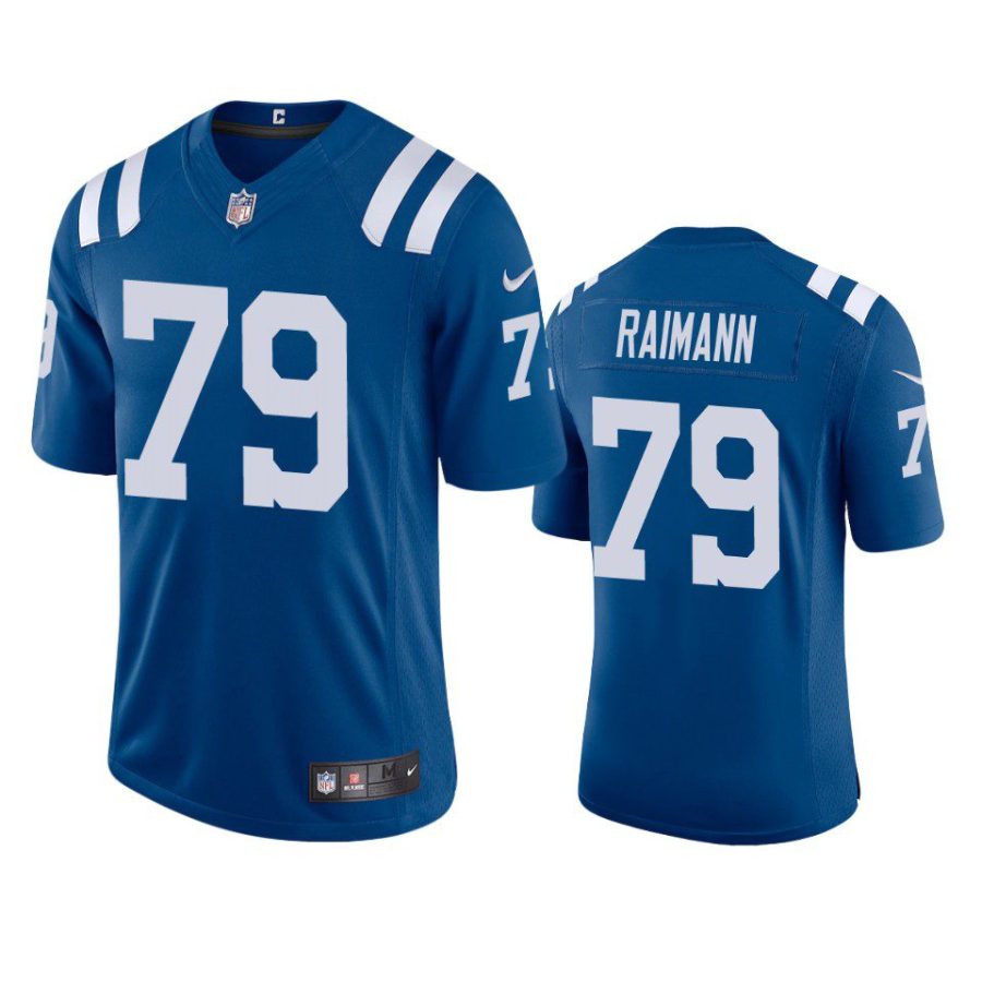 bernhard raimann colts royal vapor jersey 0a