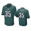 boston scott eagles game green jersey