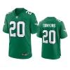 brian dawkins eagles alternate game kelly green jersey