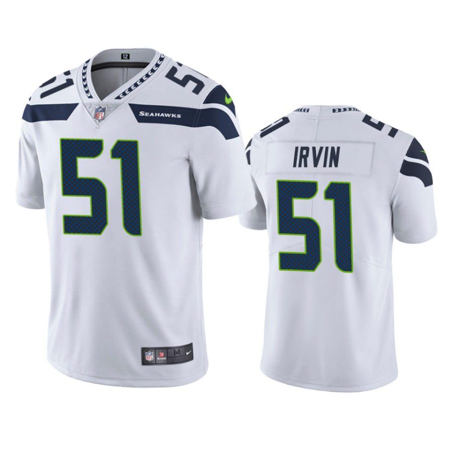 bruce irvin seahawks white vapor limited jersey