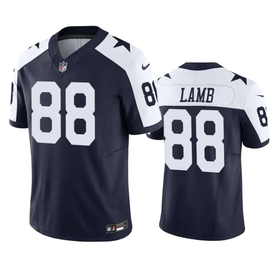 ceedee lamb cowboys navy vapor f.u.s.e. limited jersey