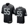 chandler jones raiders game black jersey