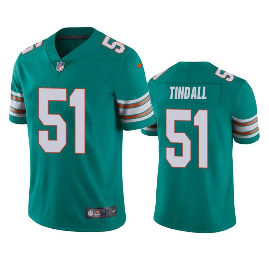 channing tindall dolphins aqua vapor jersey