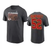 chiefs creed humphrey anthracite super bowl lviii locker room t shirt