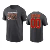 chiefs custom anthracite super bowl lviii locker room t shirt