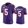 clemson tigers dj uiagalelei purple game jersey