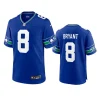 coby bryant seahawks royal throwback game jersey