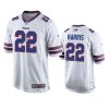 damien harris bills game white jersey