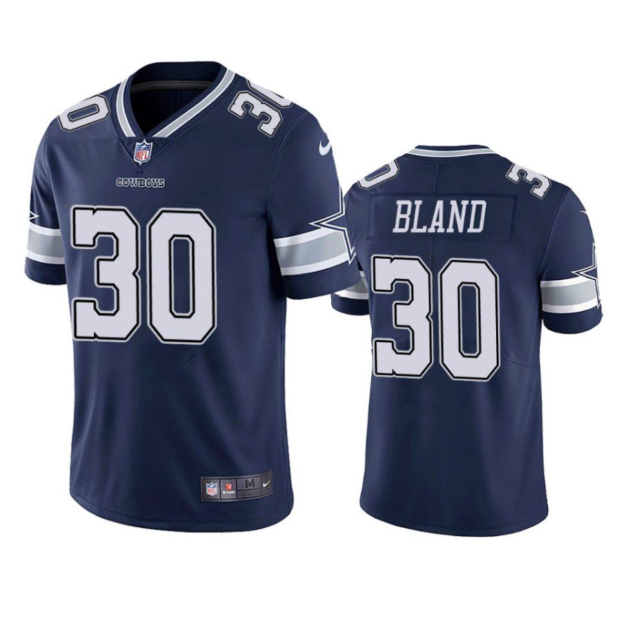 daron bland cowboys navy vapor jersey 0a