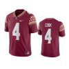 florida state seminoles dalvin cook garnet player game jersey