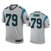 ikem ekwonu panthers inverted legend silver jersey