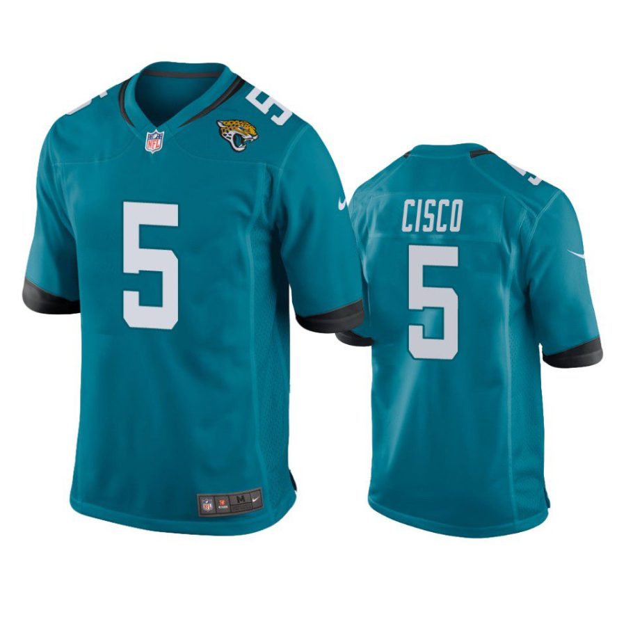 jaguars andre cisco game teal jersey