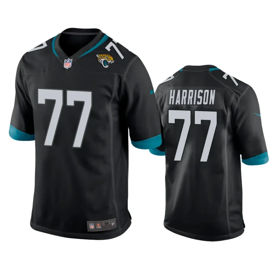 jaguars anton harrison game black jersey