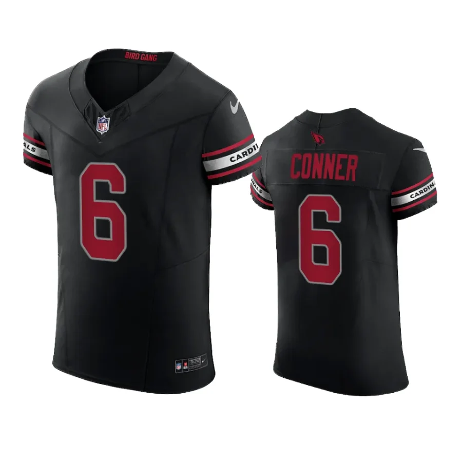 james conner cardinals black vapor f.u.s.e. jersey