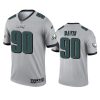 jordan davis eagles inverted legend silver jersey