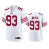 kalia davis 49ers game white jersey