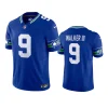 kenneth walker iii seahawks throwback f.u.s.e. limited royal jersey