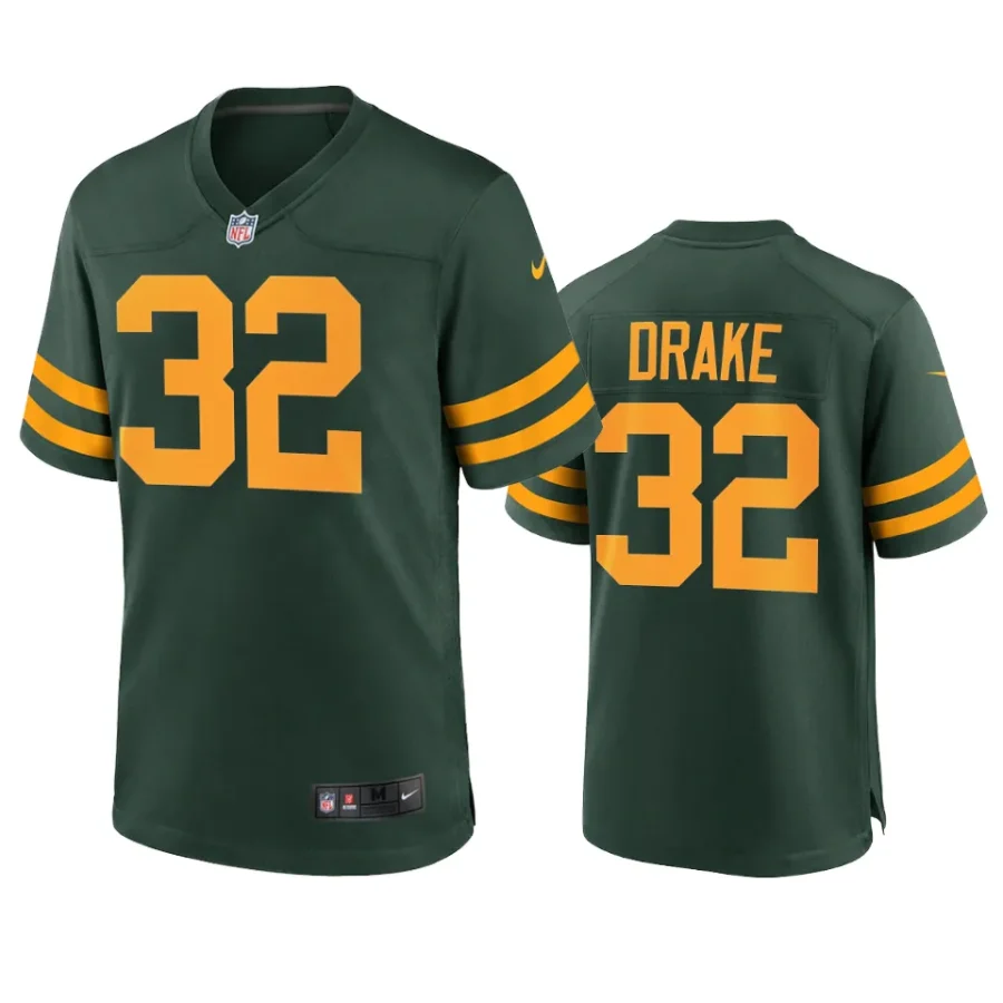 kenyan drake packers green alternate jersey