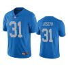 kerby joseph lions vapor limited blue jersey