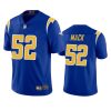 khalil mack chargers royal vapor jersey