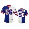 lawrence taylor giants royal white split legacy replica jersey