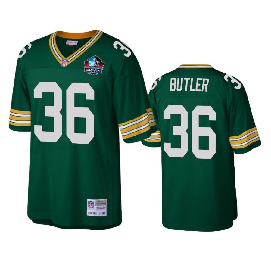 leroy butler packers green pro football hall of fame class of 2022 legacy replica jersey