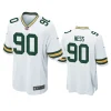 lukas van ness packers white game jersey