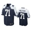 matt waletzko cowboys alternate game navy jersey