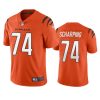 max scharping bengals orange vapor limited jersey