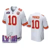 men isiah pacheco white super bowl lviii game jersey