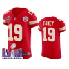 men kadarius toney red super bowl lviii vapor elite jersey