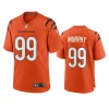 myles murphy bengals orange game jersey