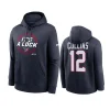 nico collins texans navy 2023 afc south division champions locker room hoodie