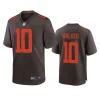 p.j. walker browns brown alternate game jersey