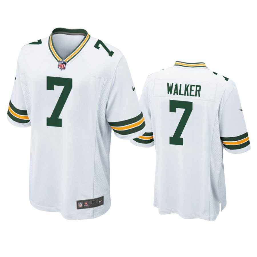 quay walker packers white game jersey