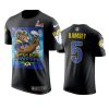 rams jalen ramsey black super bowl lvi champions cartoon t shirt