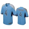 ryan stonehouse titans light blue game jersey