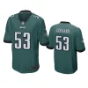 shaquille leonard eagles green game jersey