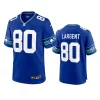 steve largent seahawks royal throwback game jersey